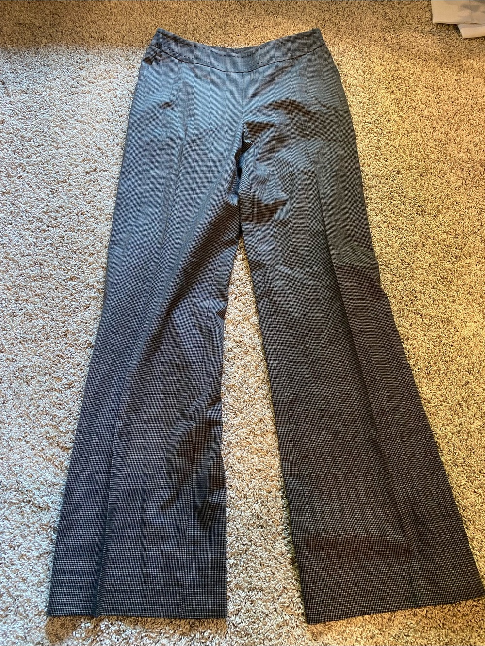 Max Mara Women's Gray Wide-Leg Dress Pants - US 4